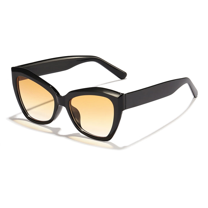 Women's Cat-Eye Sunglasses with stylish transparent frame Bowlift