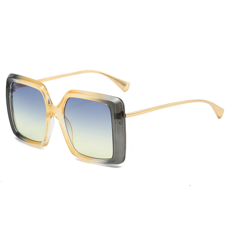 Women's oversized sunglasses with stylish geometric design Bowlift