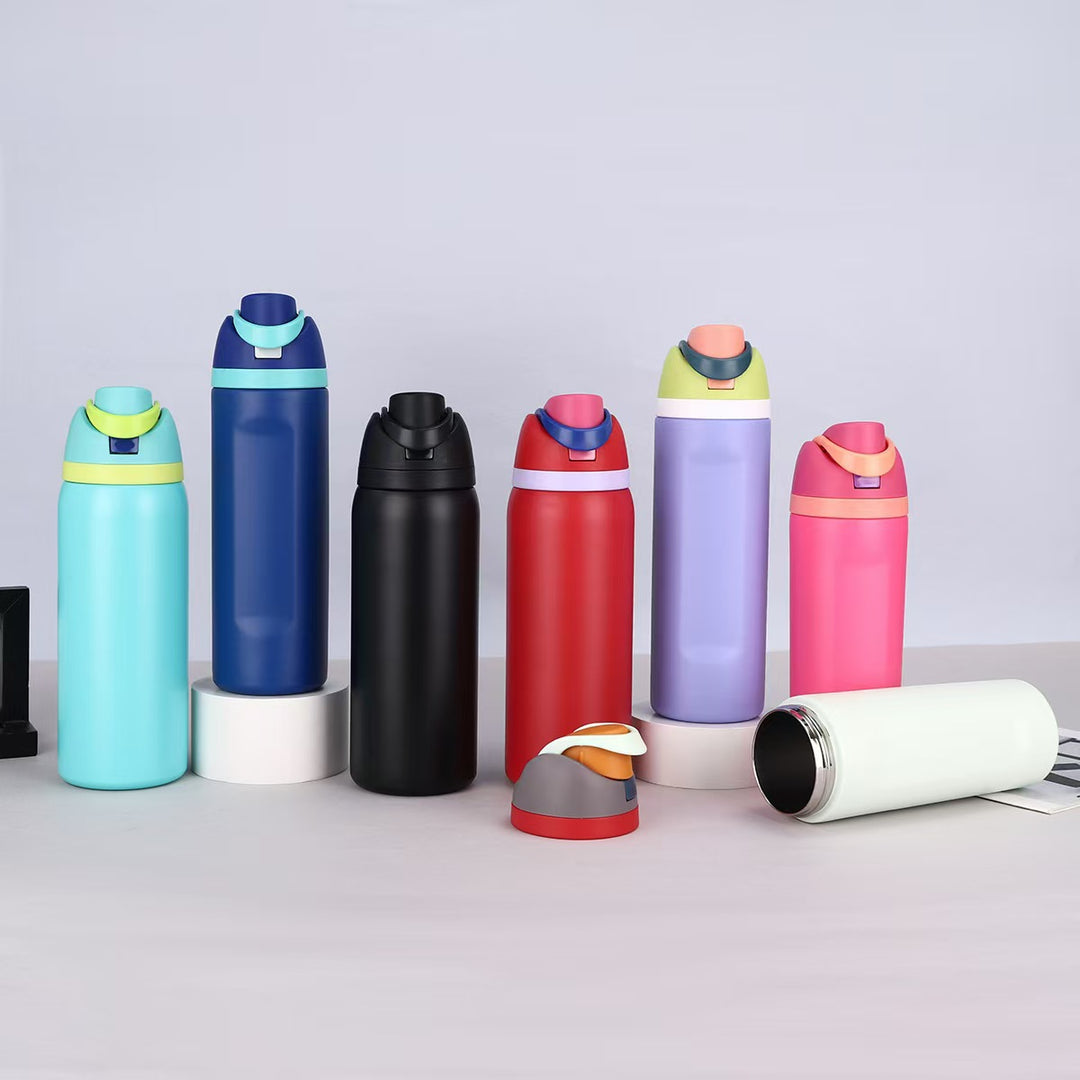 Ladies Premium Insulated Bottle with Practical Drinking Attachment Bowlift