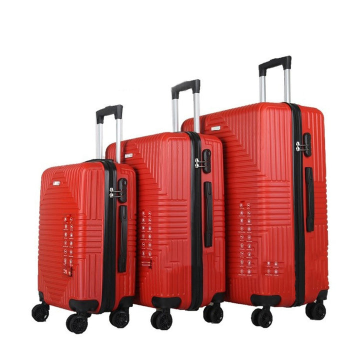 Unisex Premium Multi-Piece Hardshell Luggage Set Bowlift