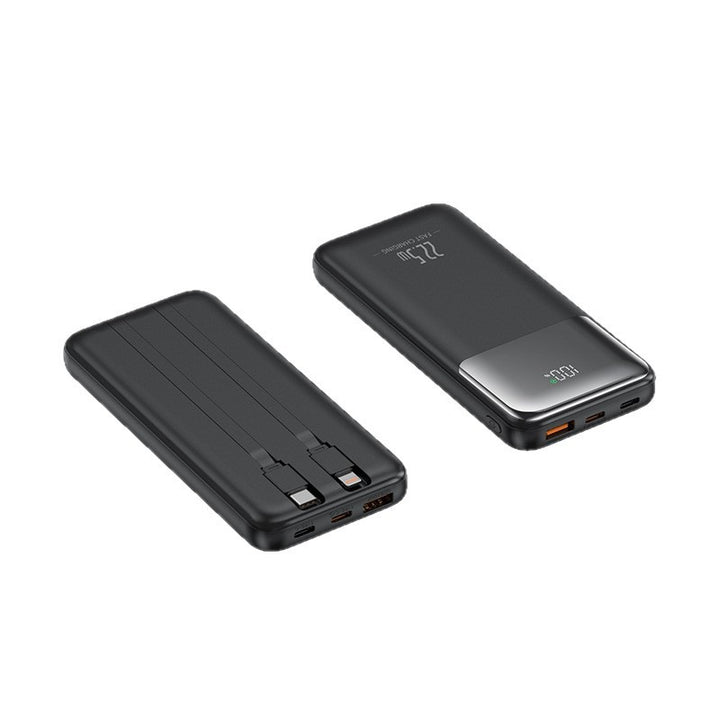 Portable power bank with USB-C and fast charging function Bowlift