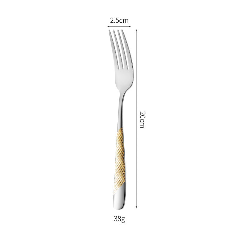 Fine and elegant table knife with non-slip handle Bowlift