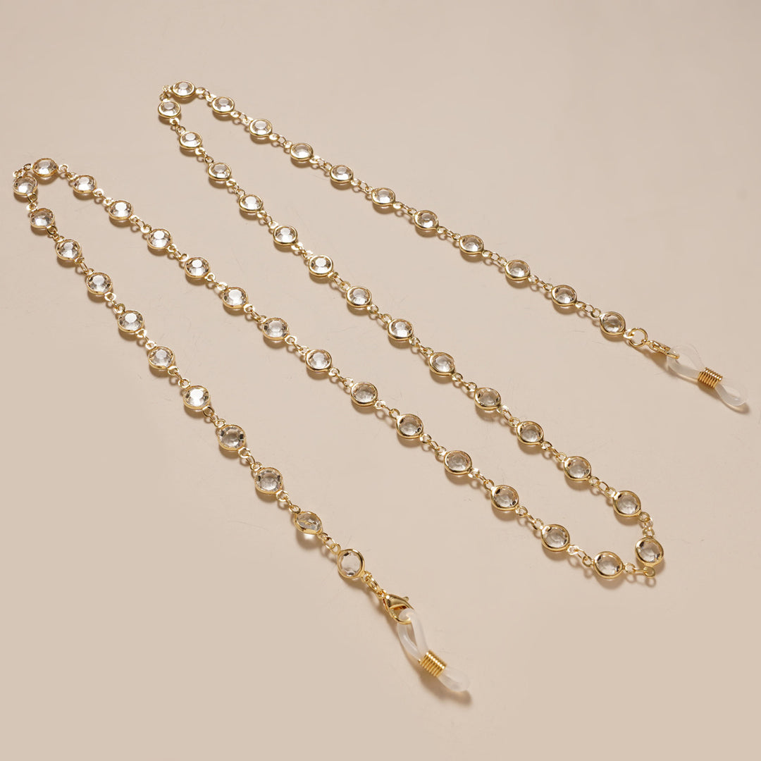 Chic Beaded Eyewear Chain Bowlift