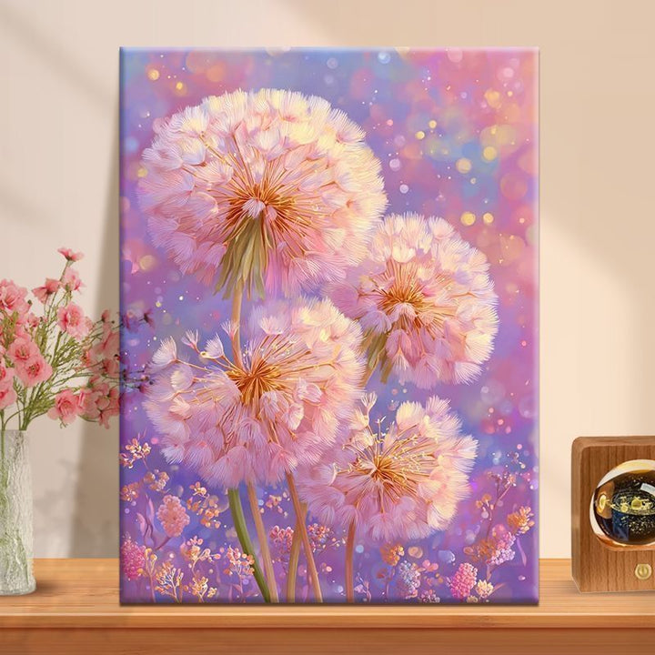 Floral Fantasy Illustration Canvas Art Bowlift