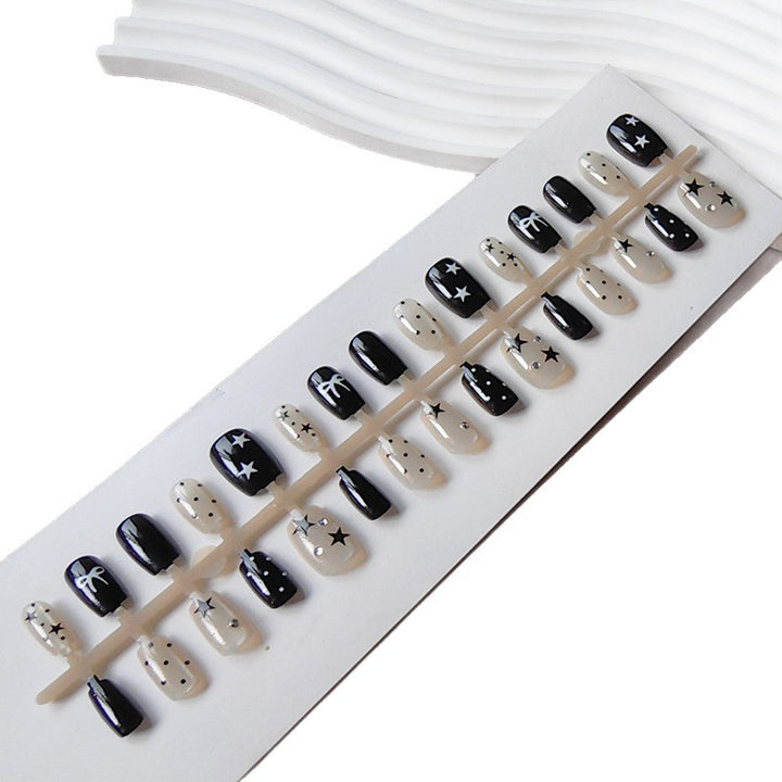 Glamorous Artificials Nails In Star Design Bowlift