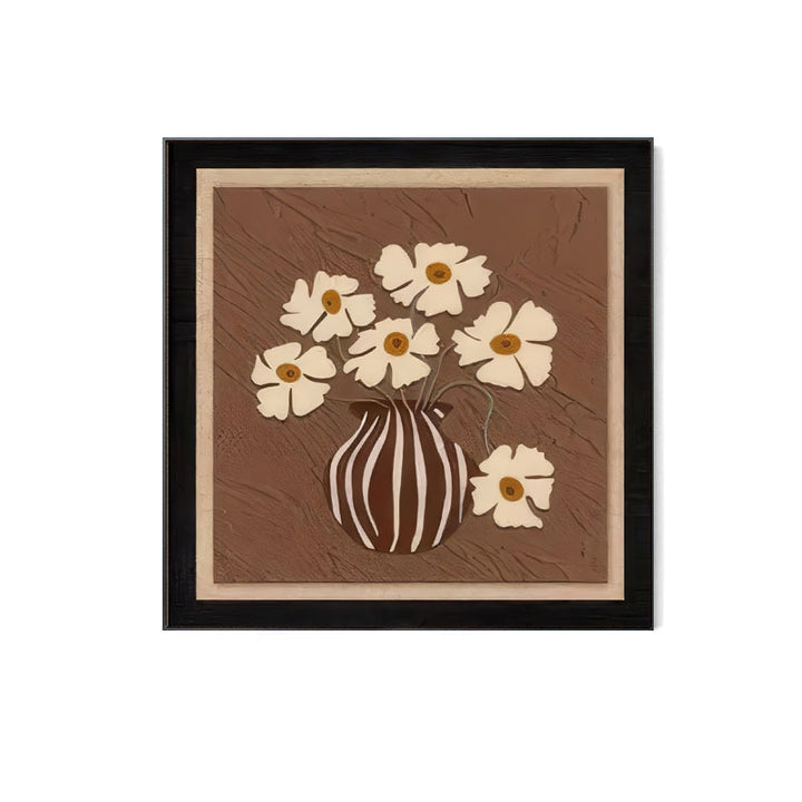 Floral Themed Wall Decoration