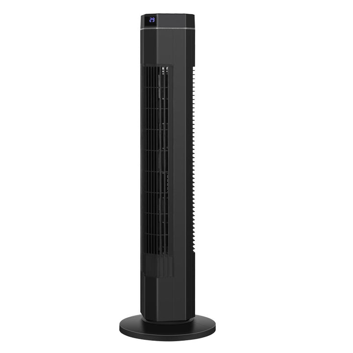 Cooling tower oscillating bladeless fan with digital display and remote Bowlift