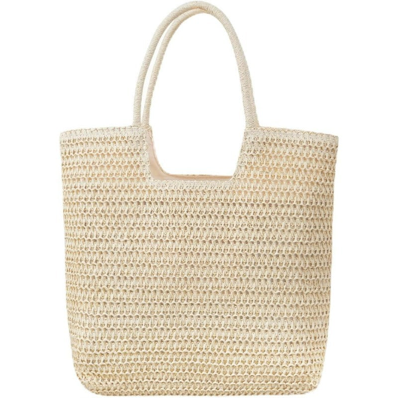 Handbag made of natural willow material with modern accents Bowlift
