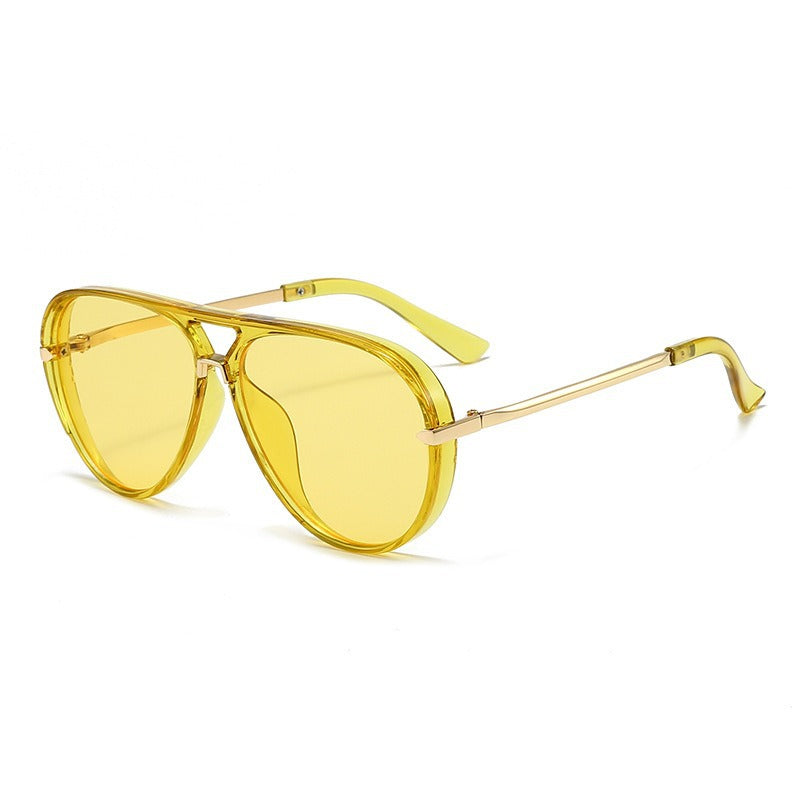 Men's Aviator Style Polarized Sunglasses Bowlift