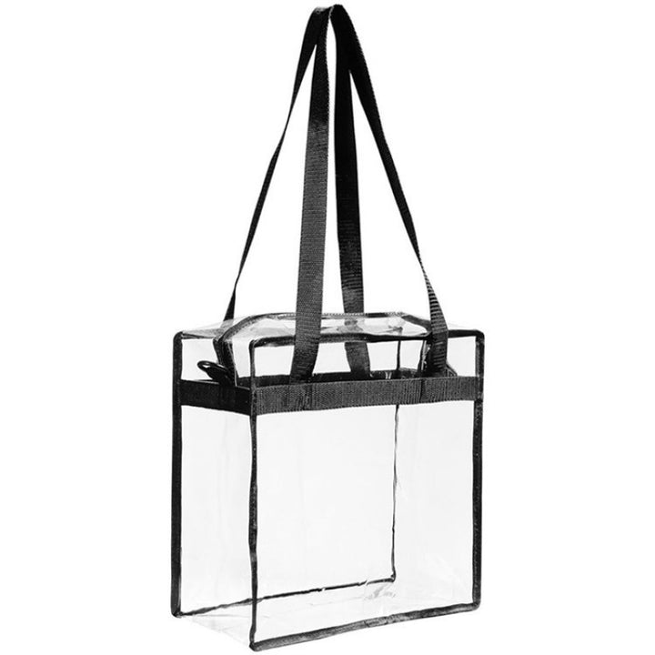Transparent tote bag with multiple interior compartments Bowlift