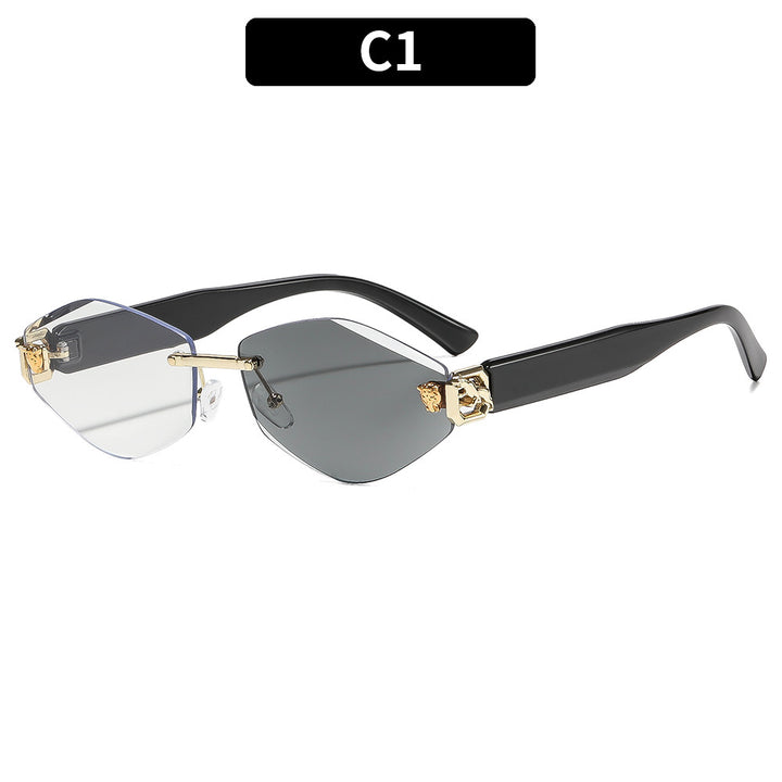 Elegant Geometric Oversized Sunglasses