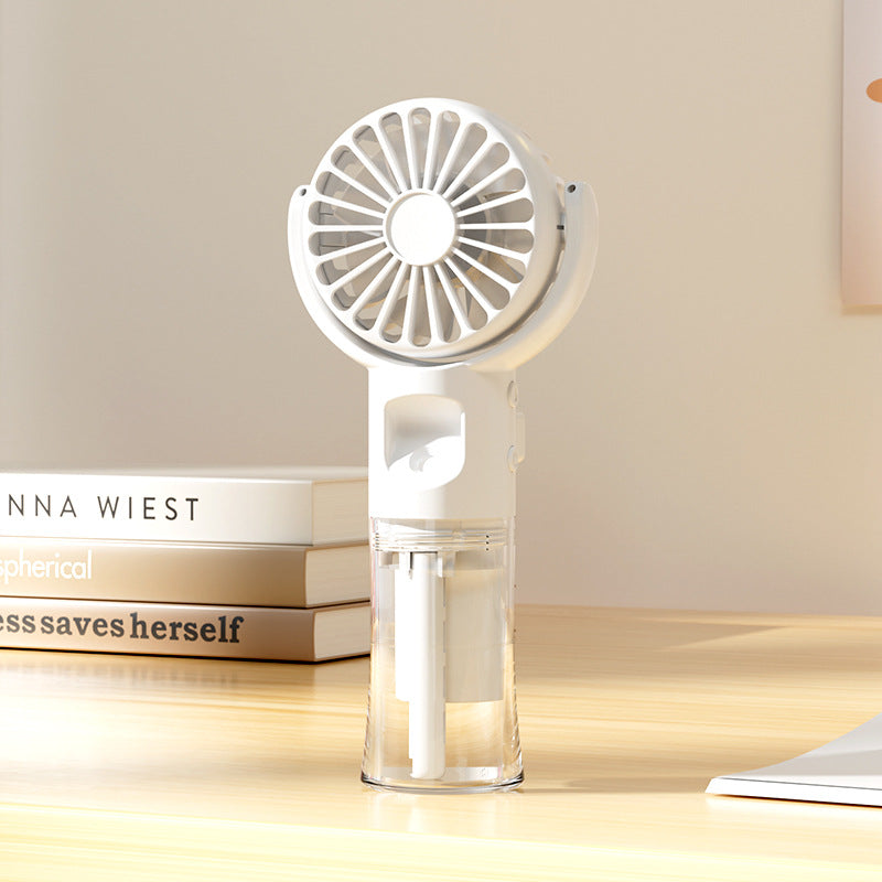 Ladies portable mini fan with water spray Bowlift