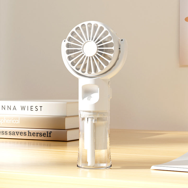 Ladies portable mini fan with water spray Bowlift