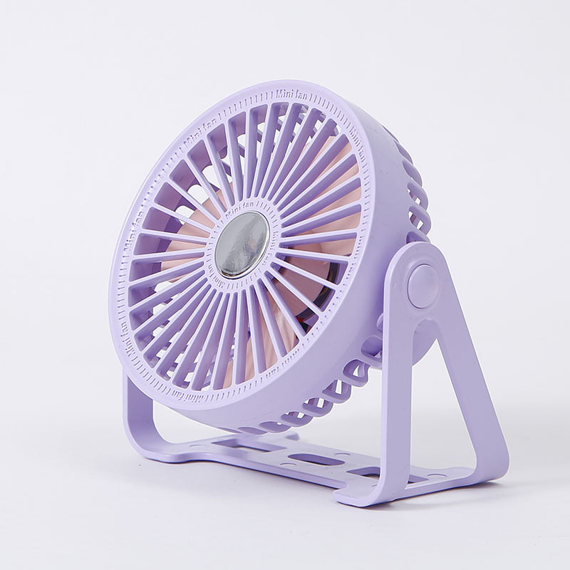 Unisex Compact Rechargeable Mini Desk Fan Bowlift