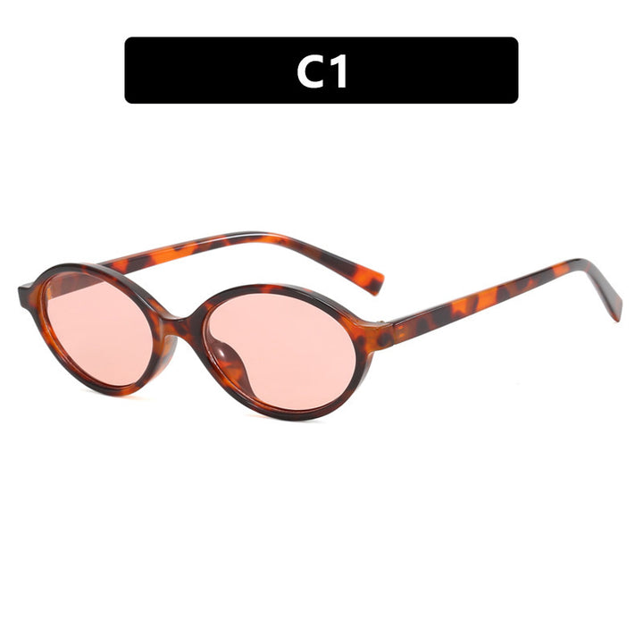 Ladies fashionable sunglasses with unique oval design Bowlift