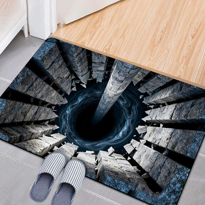 3D Optical Illusion Area Mat