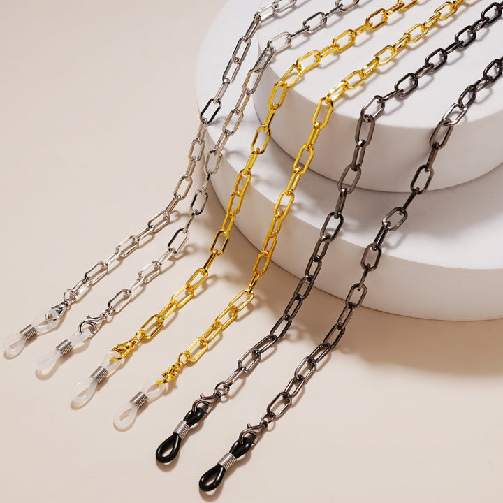 Metallic Link Eyewear Chain Bowlift