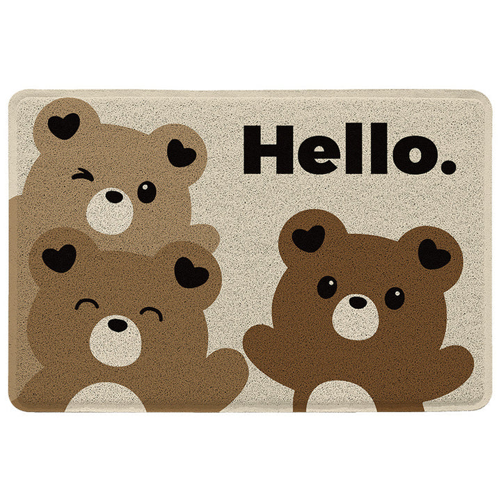 Playful Pet Welcome Mat Bowlift