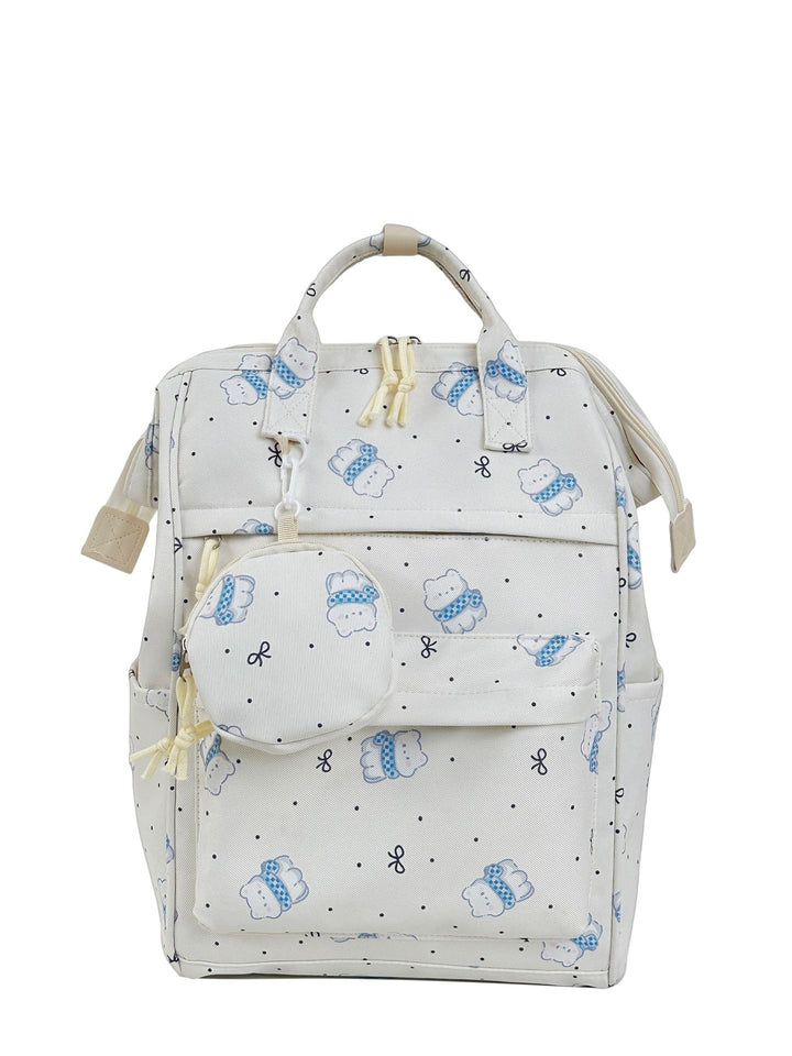 Playful Printed Diaper Backpack Bowlift