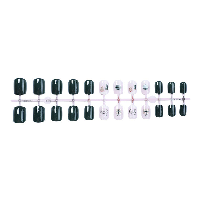 Festive Holiday Press-On Nail Art Collection Bowlift
