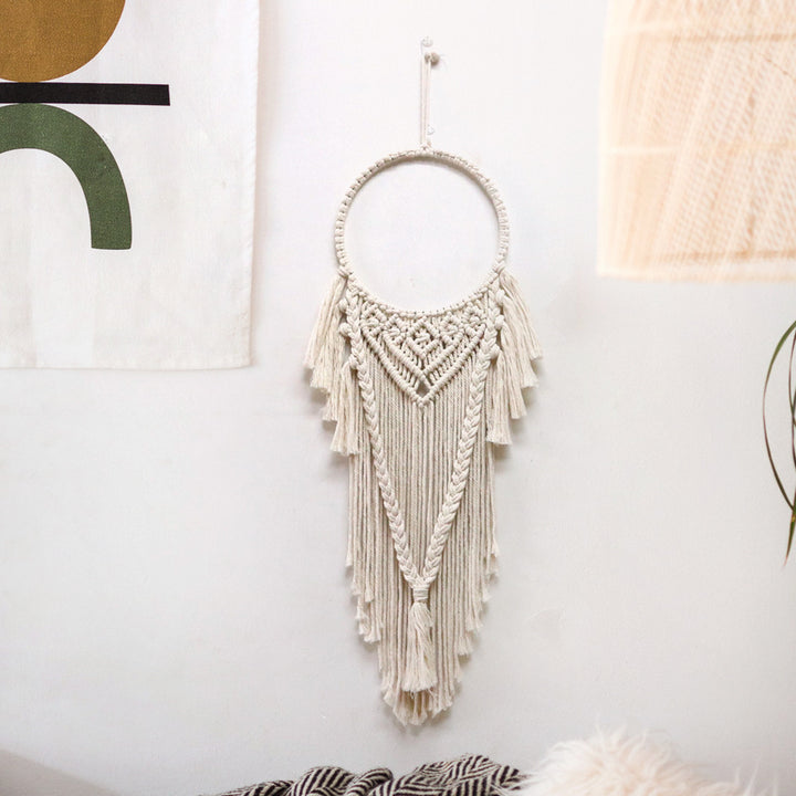 Macrame Wall Decor with Artistic Details