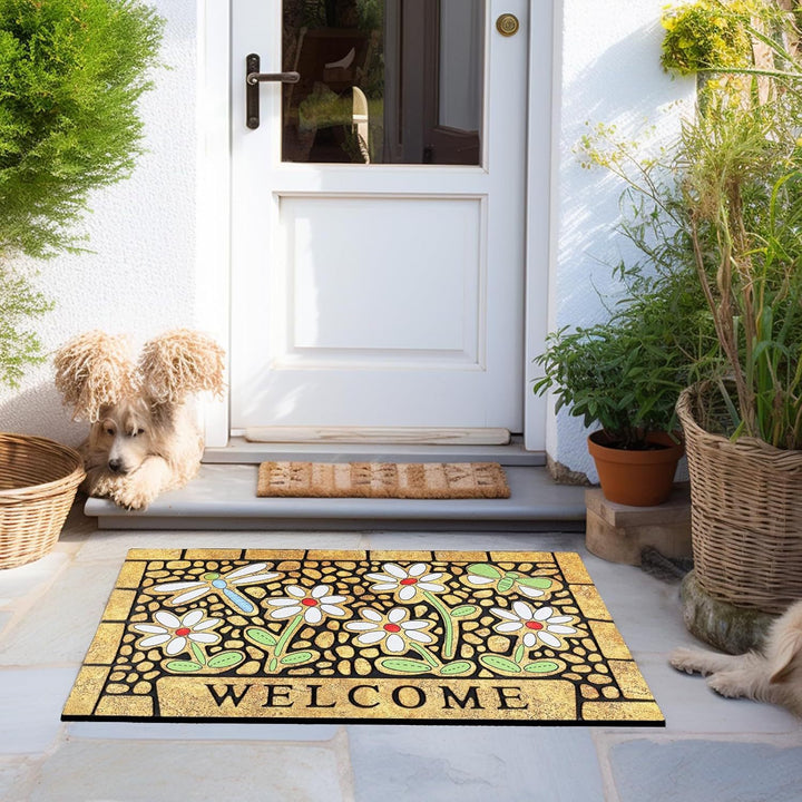 Decorative Welcome Mat Bowlift
