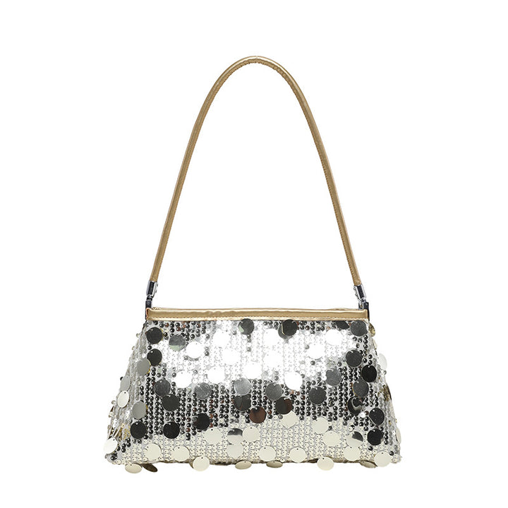 WoGlamorous Sequin Evening Shoulder Bag Bowlift