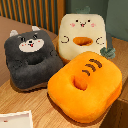 Comfortable seat cushion with cooling function Bowlift