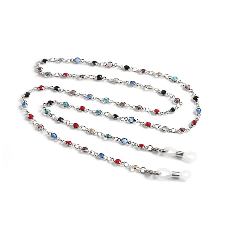 Stylish Gemstone Eyewear Chain Bowlift