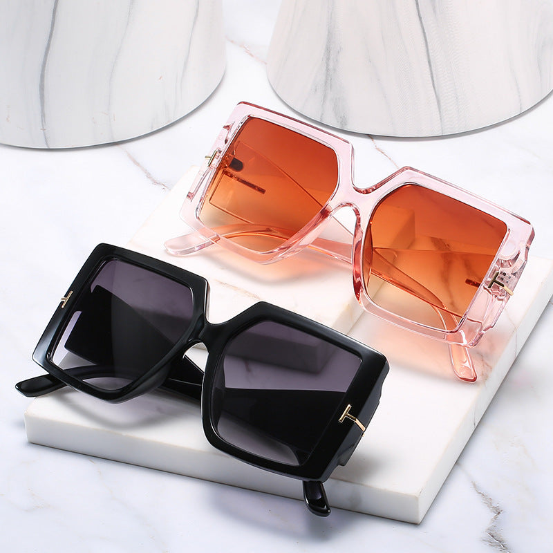Oversized Geometric Shield Sunglasses Bowlift