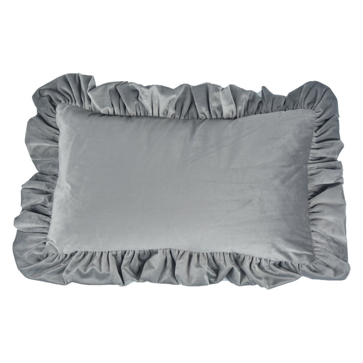 Luxury Ruffle Decorative Pillow