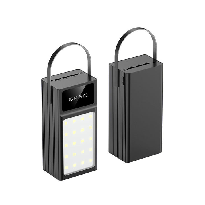 Portable multifunction power bank with LED light and digital display Bowlift