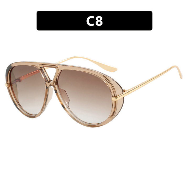 Women Oversized Sunglasses in fashionable Retro Design Bowlift