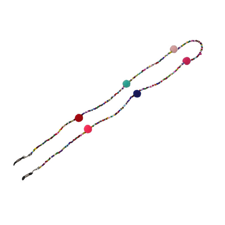 Colorful Beaded Glasses Chain Bowlift