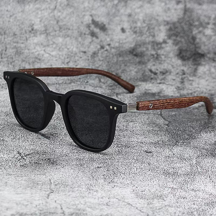 Vintage-Inspired Square Frame Sunglasses Bowlift