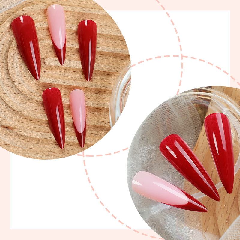 Gradient Effect Press-On Nails Bowlift