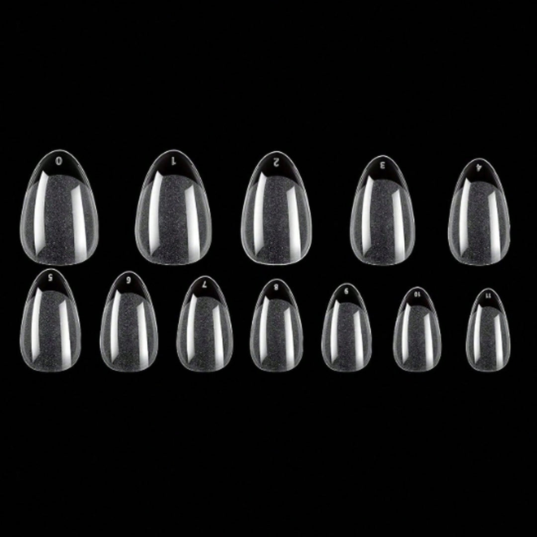 Clear Gel Nail Tip Set Bowlift