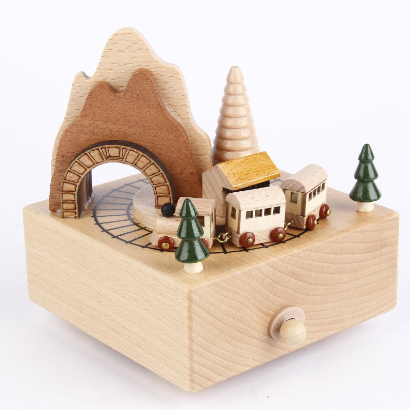BowLift | Handmade Wooden Rotating Music Boxes