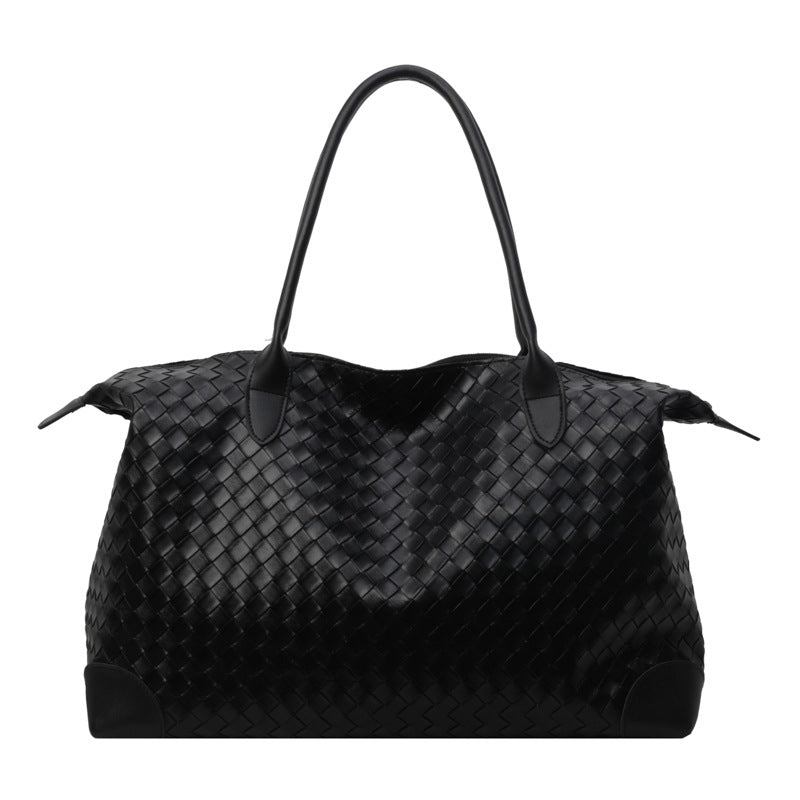 Luxurious ven Leather Travel Duffle Bag Bowlift