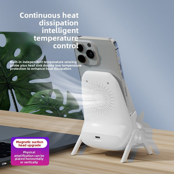 Qi Wireless Charger with Built-in Display Bowlift