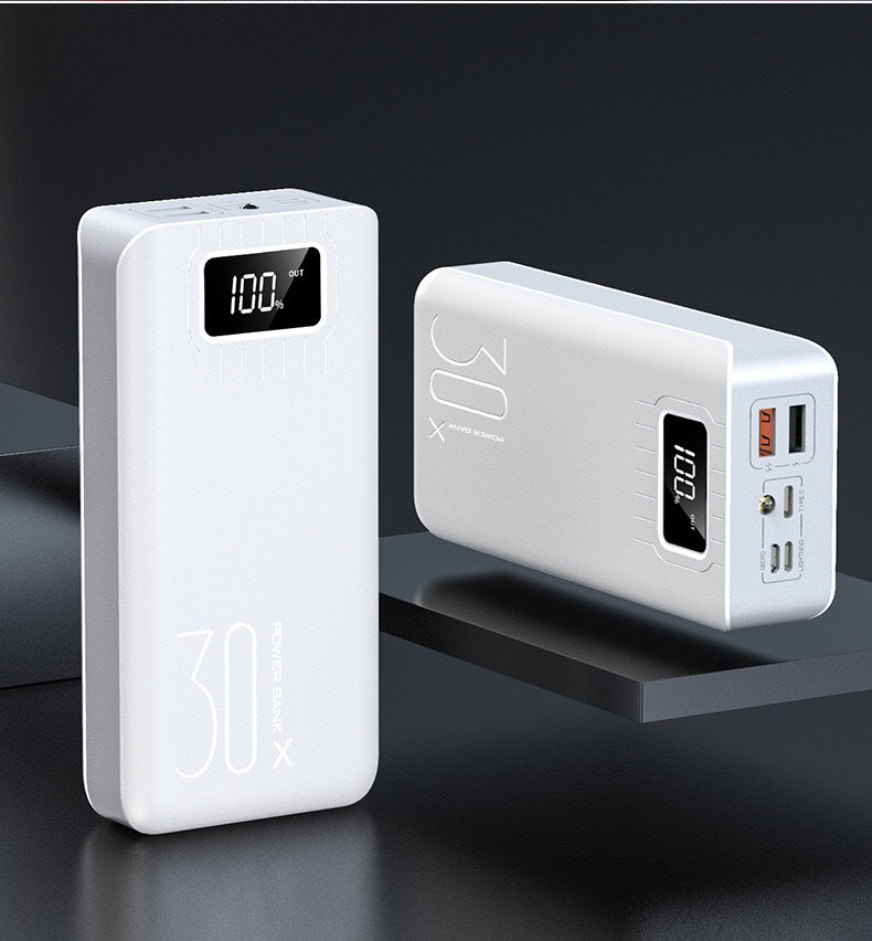 High-performance power bank with intelligent LCD display Bowlift