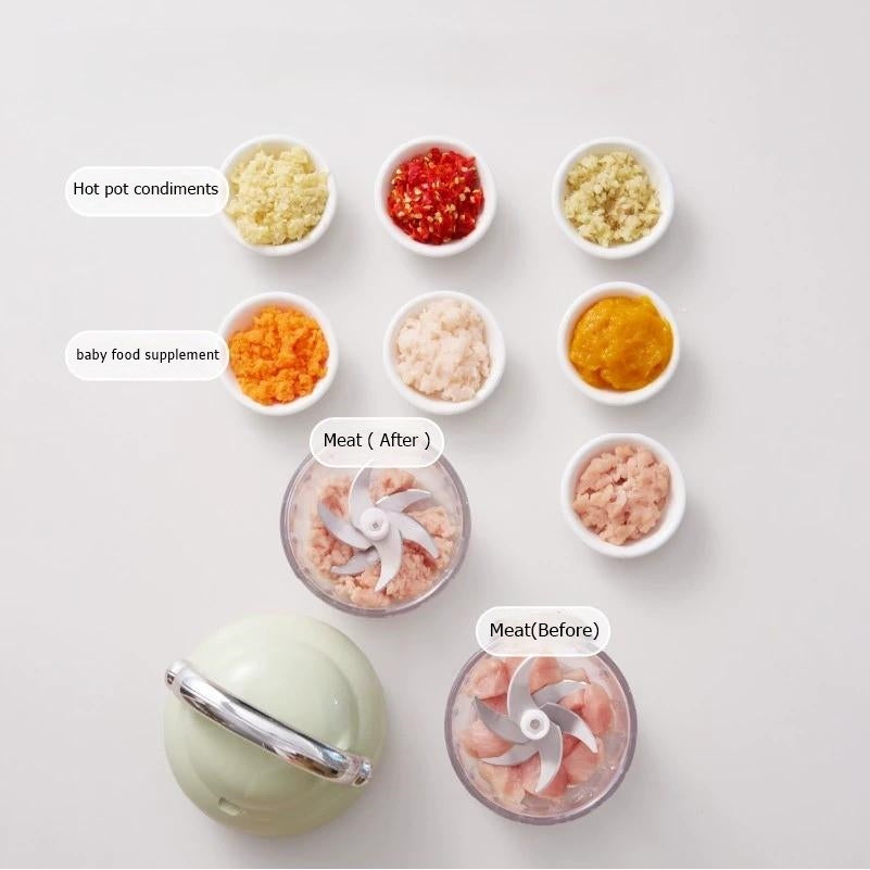 BowLift | Mini Powerful High Power Cordless Garlic Grinder