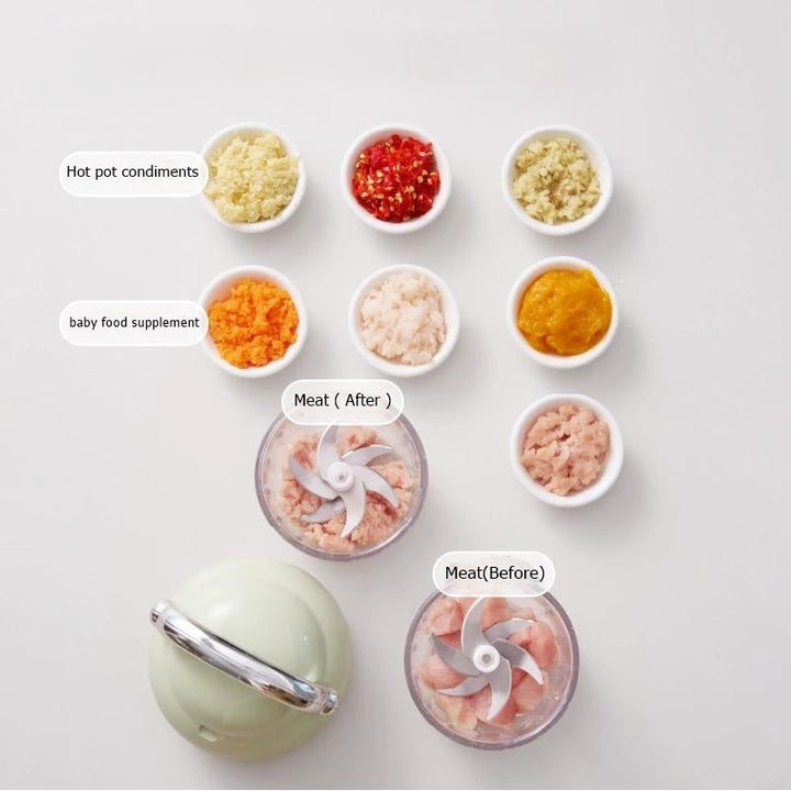 BowLift | Mini Powerful High Power Cordless Garlic Grinder
