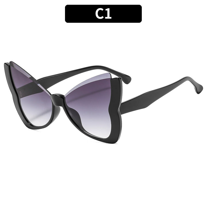 Oversized Butterfly Frame Sunglasses