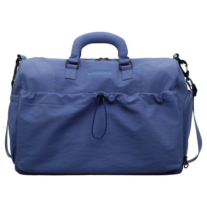 Sporty Travel Bag With Comprehensive Organizational Structure Bowlift