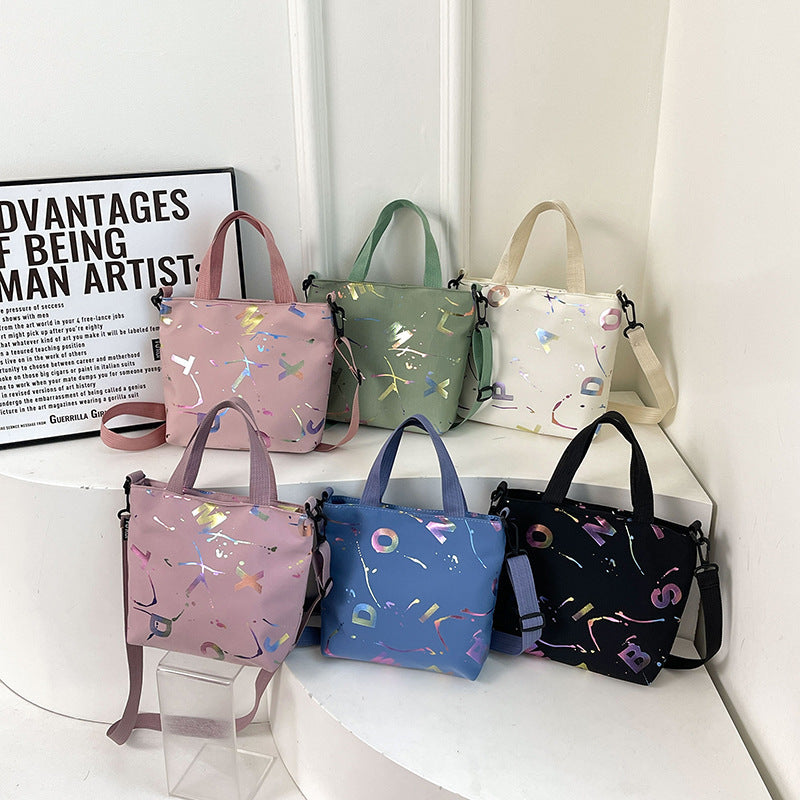 WoArtistic Patterned Mini Tote Bag Bowlift