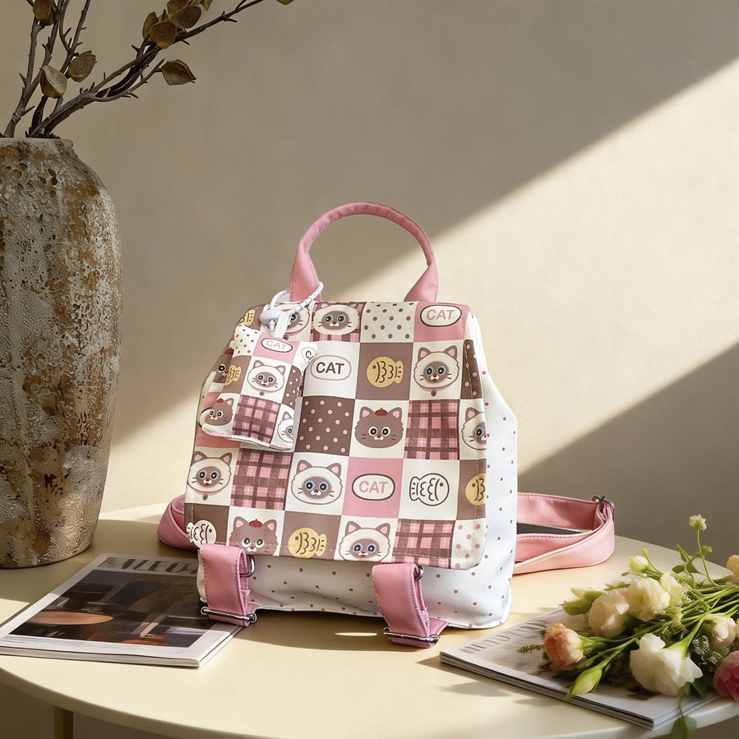 Illustrated Children’s Canvas Backpack