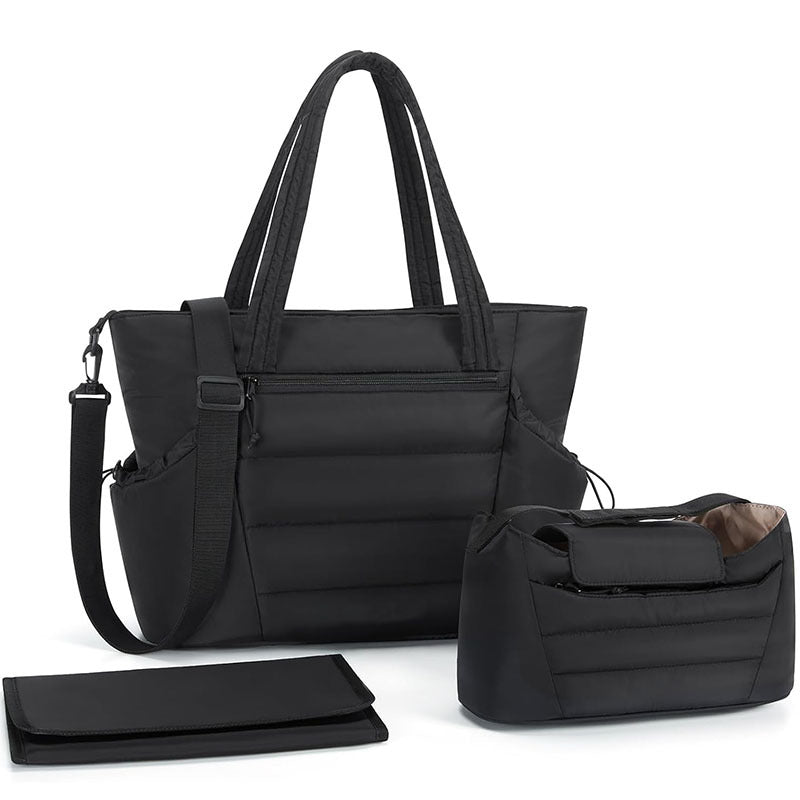 Polyurethane handbag with removable organizer Bowlift