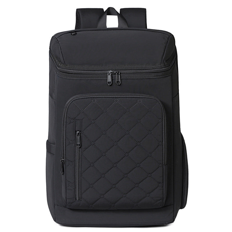 Stylish Quilted Laptop Backpack Bowlift