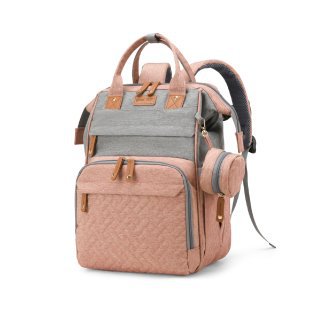 WoQuilted Multi-Pocket Travel Backpack Bowlift